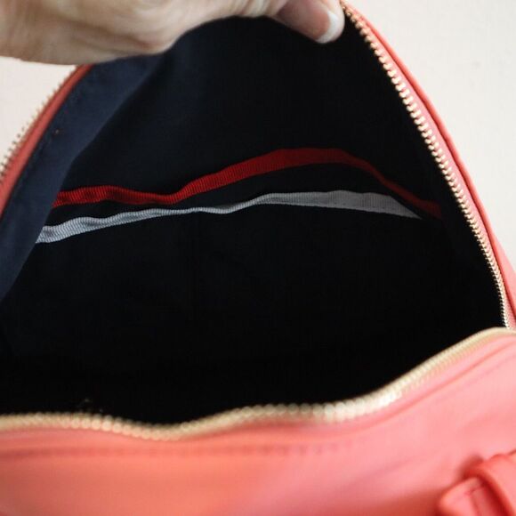 Tommy Hilfiger 69J51581 660 Women's Medium Phonix Pink Emily Nylon Backpack - Picture 10 of 11